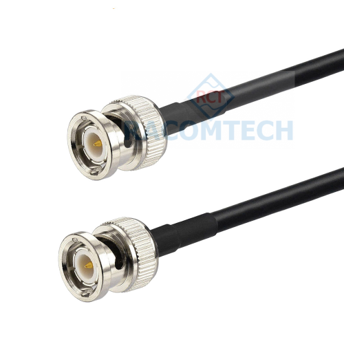 BNC Plug - BNC Plug LL240 LMR240 equiv Coax Cable Feature:

Impedance: 50 ohm
Cable loss with connectors: 