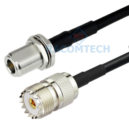  RG223 Cable   N / female (BH) - UHF SO239 Impedance: 50 ohm
Low loss: 