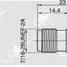 TNC flange socket  for semi rigid cable RG402, Flexiform402  - 175-5.jpg
