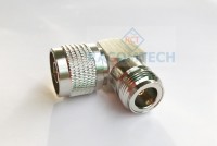 N type Male to Femal Right Angle  Adapter  50ohm