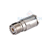 UHF SO239 Clamp socket  for RG213, LMR400  Cable  50 ohm