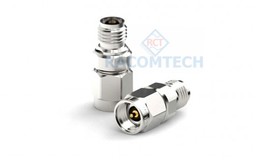 3.5mm (male) to 3.5mm (female) Adapter  26.5 GHz Stainless Steel  The 3.5mm–MF-26.5-110 adapter is the option adapter for 3.5mm port calibration kit. The adapter frequency range is covered from DC to 26.5GHz. The EUC900-3.5mm calibration kit can replace Agilent 85033E calibration kits, the 85033E calibration coefficient data can be used directly to achieve the high calibrations specification below