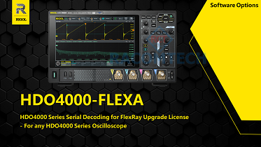 HDO4000-FLEXA FLEXRAY SERIAL BUS TRIGGER & ANALYSIS
