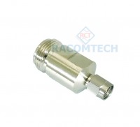  18GHz Precision N socket to SMA plug Adapter