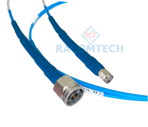 18GHz N Male to SMA male  Test Cable ( Stainless Steel Passivated )  RF coaxial precision test cable assembled with SMA and N type male stainless steel connectors, frequency up to 18GHz