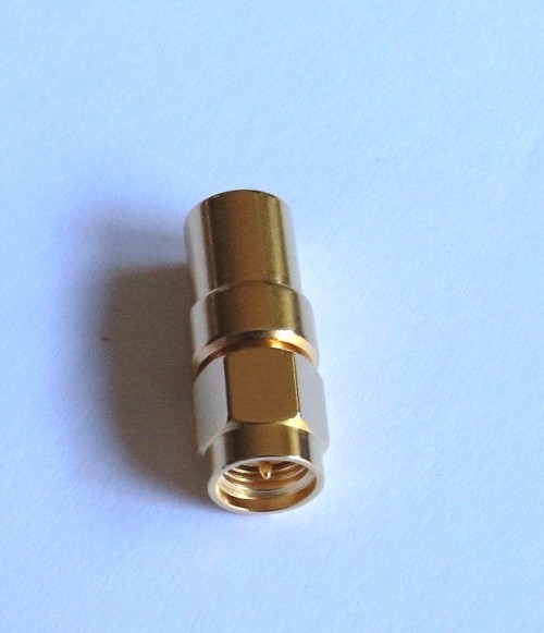 SMA Plug  for Semi-rigid RG401/U, 0.25&quot; cable solder SMA Plug  for Semi-rigid RG401/U