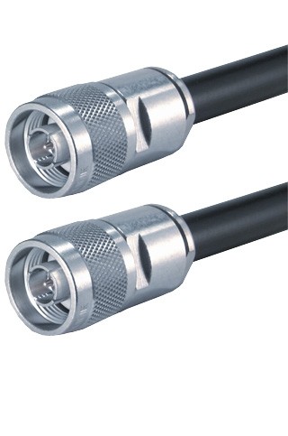  1/2&quot; Superflexible  Cable SCF12-50J  fit N Plug   1/2" Superflexible Foam Dielectric Coaxial Jumper Cable (SCF12-50J) N (Male)Connectors 3/5 MetersFeatures:

N Connectors
Low VSWR
Low Insertion Loss
Total waterproof to IP68
