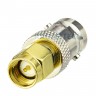 SMA male to BNC  female connector adapter 50 ohm  - SMA male to BNC  female connector adapter 50 ohm 
