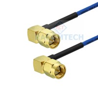 Flexiform405  0.086 Semi-Flexible Cable Assembly SMA (90angle) Plugs