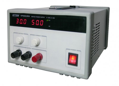 KPS3030DA Switched Mode  Power Supply 0-30V / 0-30A   



 PRODUCT DESCRIPTION







KPS3030DA / KPS3050DA are high-power single-channel constant-current constant-voltage DC power supply. Main feature includes voltage and current continuously adjustable, the LED display and with a wide range of protection methods.
 
Its safe, reliable, pleasing in appearance and outstanding performance makes its especially for the use of production line of electronic products.  At the same time is also suitable for product development, laboratory, teaching, communications industries and is the first choice of engineers.
 



