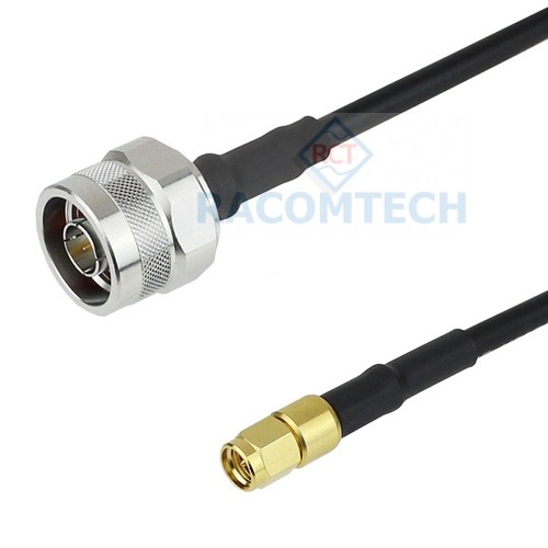 N male to SMA male LL195 LMR195 equiv Coax Cable RoHS Feature:

Impedance: 50 ohm
Low loss:  100 pcs) 
