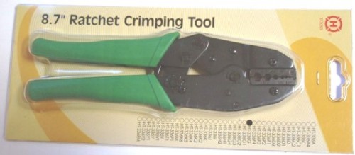 HT336G 8.7&quot; Ratchet Hex Crimping Tool for RG58, RG59, RG62, RG174 LMR195 LMR240 cables  Coax cable crimp tool , crimp tool  for RG58, RG59, RG62, RG174 cables, HT-336G Ratchet Hex Crimping Tool, HT-336G Ratchet Hex Crimper 
