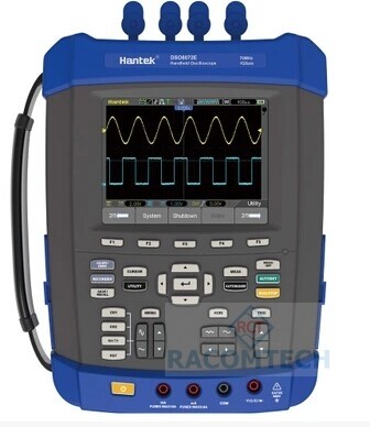 DSO8202E Handheld  Oscilloscope / Multimeter  200MHz  1GSa/s  60MHz-200MHz Bandwidth Oscilloscope,1GSa/s sample rate,1M Memory Depth, and 6000 Counts DMM with analog bargraph.5.6 inch TFT Color LCD Display，High Resolution(640*480）