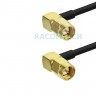 SMA male to SMA male LMR195 Times Microwave Coax Cable RoHS - SMA male to SMA male LMR195 Times Microwave Coax Cable RoHS