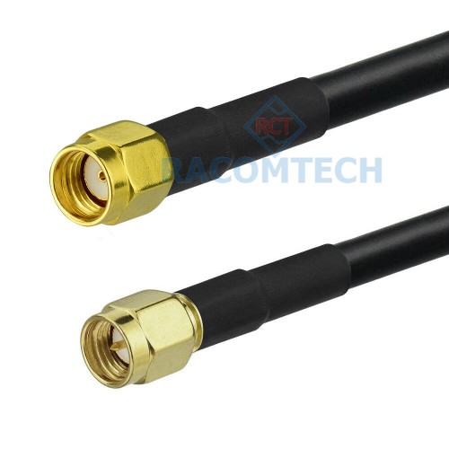 SMA male to RP-SMA male LL195 LMR195 equiv Coax Cable RoHS  Feature:

Impedance: 50 ohm
Low loss:  100 pcs)
