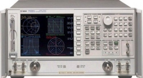 Agilent 8719ES Vector Network Analyzer 50MHz-13.5GHz ( Used )  The Agilent / Keysight 8719ES vector network analyzer allows complete characterization of RF and microwave components. The Agilent 8719ES includes an integrated synthesized source, test set and tuned receiver. The built-in S-parameter test set provides a full range of magnitude and phase measurements in both the forward and reverse directions. Built-in vector accuracy enhancement techniques include full two-port, adapter-removal, and optional TRL calibration.