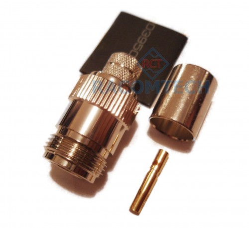 N  Crimp Socket  Connector for Cable  RG214 