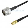 N male to SMA male LMR195 Times Microwave Coax Cable RoHS - N male to SMA male LMR195 Times Microwave Coax Cable RoHS