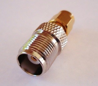 SMA male to TNC  female connector adapter 50 ohm  SMA male to TNC female connector adapter 50 ohm
