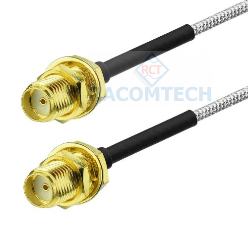  SMA female to SMA female RG402 Semi Rigid / Flexible  Coax Cable RoHS Recommended for wiring mobile phone equipment
Frequency up to 12.4.GHz
Low VSWR: 1.2@2GHz
Low Loss Cable for microwave band
