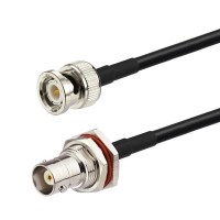 BNC female to BNC male LMR195 Times Microwave Coax Cable RoHS