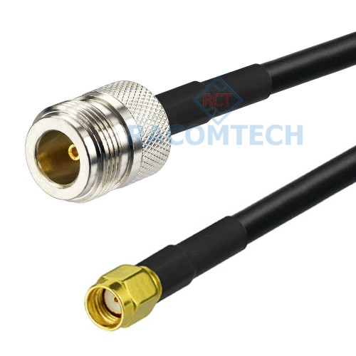 N female to RP- SMA male LMR240 Times Microwave Coaxial Cable Feature:

Impedance: 50 ohm
Cable loss with connectors: 