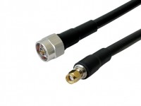 N male to RP-SMA male LMR400 Low Loss Coax Cable 3M - 30M