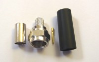 F Male Crimp connector for LMR240-75