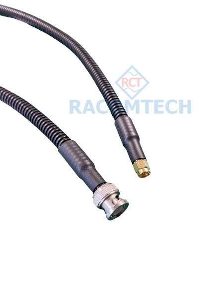  Armoured BNC to SMA RG58 Cable  BNC male to SMA male RG58 C/U Mil Spec Coaxial Cable
