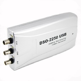 Hantek DSO2250 Virtual USB Oscilloscope 100Mhz 250MS/s Hantek DSO2250 Virtual USB Oscilloscope, virtual USB oscilloscope, DSO2250