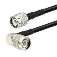 TNC male to TNC male RA  LMR240 Times Microwave Coaxial Cable