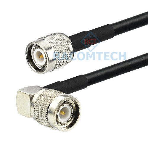 TNC male to TNC male RA  LMR240 Times Microwave Coaxial Cable Feature:

Impedance: 50 ohm
Cable loss with connectors: 