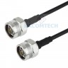 N male to N male RG58 C/U Mil Spec Coaxial Cable   - N male to N male RG58 C/U Mil Spec Coaxial Cable  