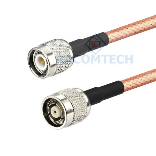  RG400 cable TNC male to RP-TNC male Feature:

Impedance: 50 ohm
Low loss: 0.84dB/M@2.4GHz
Jumper assemblies in test equipment systems
M17/84-RG400 Mil-C-17 / 84
High temperature application 