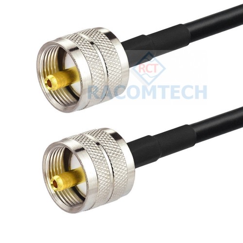  RG58 Cable   UHF/ Male -UHF / Male  Feature:

Impedance: 50 ohm
Mil - C17