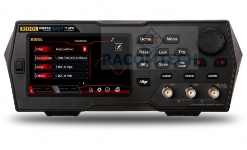 Rigol  DG972  Waveform Generator High quality one channel function / arbitrary waveform generator with 100 MHz bandwidth, 250 MSa/s and 16 Mpts memory