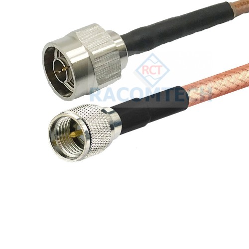 RG142 cable  Mini UHF(M) to N(M) RG142 cable  UHF(M)-N(F)   DC-4GHz