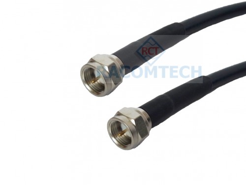 F male to F male LMR240-75 Times Microwave Coaxial Cable 75ohm Impedance: 75 ohm
Low loss: 