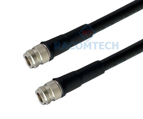 N(F) - N(F)  LMR400 TMS CABLE TIMES MICROWAVE LMR 400 CABLES
Impedance: 50 ohm
Cable loss with connectors: 0.22dB/M @ 2.4GHz
Jumper assemblies in wireless communication systems like D-link wireless Bridge, Cisico AP, 
Short antenna feeder runs.
Any application requiring an easily routed low loss RF cable. (e.g. GPS, WLAN, WiMax and Mobile.)
Drop-in replacement for RG213 and RG214.
ANY Cable Length: 3M  up to 30M
All of our cables are tested  before sending to our customers!