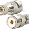 Min UHF male to UHF SO239  femal connector adapter 50ohm - Min UHF male to UHF SO239  femal connector adapter 50ohm
