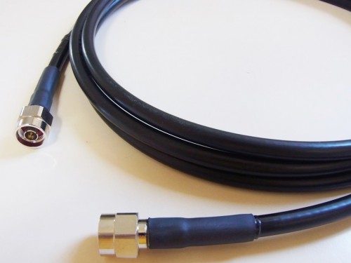 N male to N male RG214/U Mil Spec Coax Cable RG214/U Cable Assembly  N(M)-N(M) 
