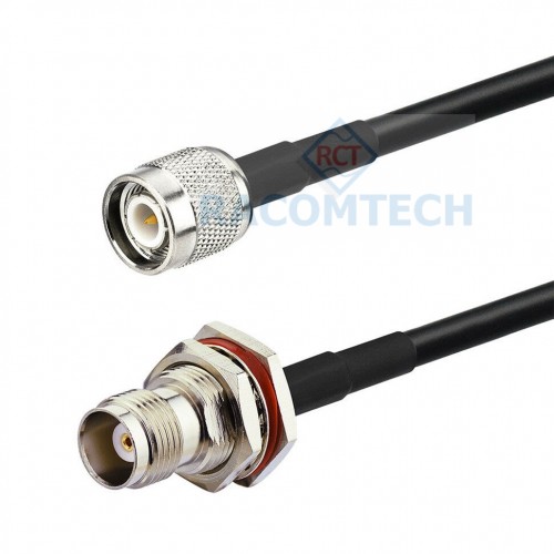 TNC female to TNC male LMR195 Times Microwave Coax Cable RoHS Feature:

Impedance: 50 ohm
Low loss:  100 pcs)
