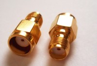 RP-SMA (hole) to Standard SMA socket adapter ( for D-link )