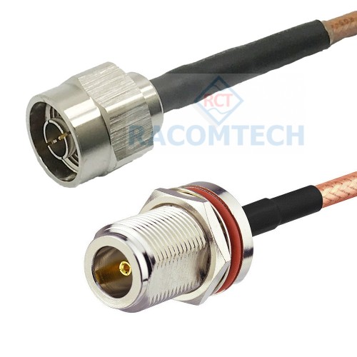RG142 Cable   N / Male - N / Female RG142 Cable   N / Male - N bulkhead  female