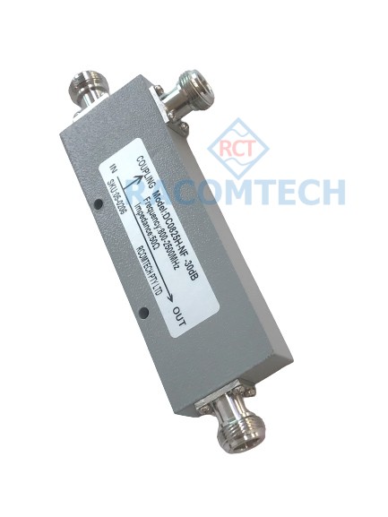 DC0825H-NF  Directional Coupler 800MHz-2500MHz   DC0825H-NF  Directional Coupler - with  6dB, 10dB, 15dB,  20dB,30dB coupling value , Frequency bandwidth:  800MHz-2500MHz
