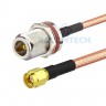  RG142 cable N female (BH) to SMA male -  RG142 cable N female (BH) to SMA male