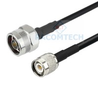 N male to TNC male LMR240 Times Microwave Coax Cable  