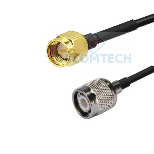 TNC male to SMA male LMR100  Coaxial  Cable  RoHS Impedance: 50 ohm,
Low loss: 