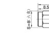 SMA Plug ( Right Angle ) for Semi-rigid RG401/U, 0.25" cable solder  - 44-4.jpg