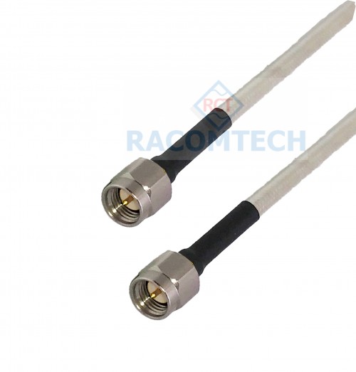 18GHz SMA male to SMA male RG402 Semi Flexible Cable 18GHz RG402 semi flexible cable assembly with SMA male to SMA male connectors